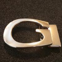 Fibbia Gucci per cintura da 3cm.