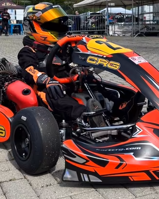 Mini kart CRG Black Mirror con motore Tm mini v.o.