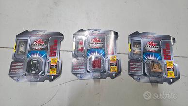 Lotto 3 Bakugan Battle Gear Nuovi Sigillati