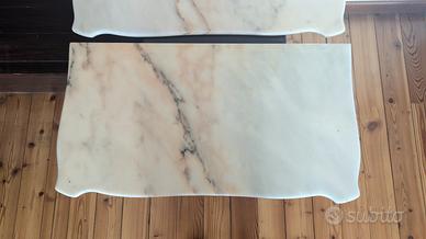 Piane in marmo rosa, perfette