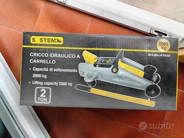 cricco idraulico a carrello