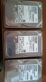 3 x hard disk Toshiba DT01ACA100 1TB sata