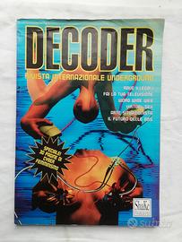 Decoder 10 Rivista Internazionale Underground 1994