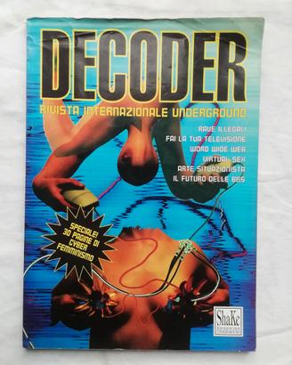 Decoder 10 Rivista Internazionale Underground 1994