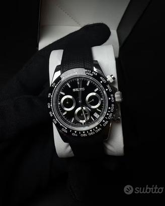Seiko Mod Daytona Black Edition