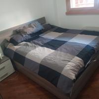 Letto contenitore matrimoniale (senza materasso)