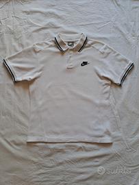 Nike Polo Bianca Bambino 10-12 Anni (M 140-152 cm)