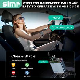 Caricatore / trasmettitore FM mp3 / Viva voce