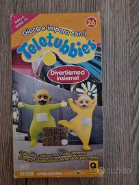 VHS originale de Teletubbies nr 26 impara e gioca 