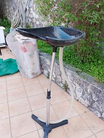 VEVOR Ciotola per Shampoo Portatile con Tubo di Sc