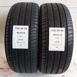 2 GOMME 235 50 18 MICHELIN A696