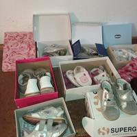 set scarpe bimba bambina n° dal 20 al 26