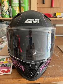 Casco givi 50.6 Stoccarda Mendhi Lady nero opaco/r