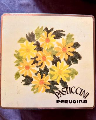 Scatola Vintage Perugina In Latta