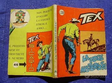 TEX numero 45 PRIMA EDIZIONE raro errore in terza