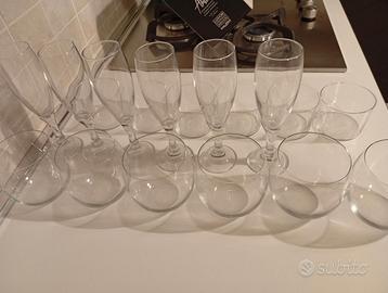 Bicchieri - Tumbler e Flute in vetro