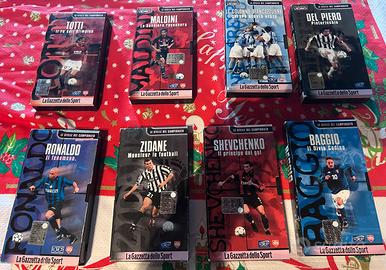 Le stelle del campionato italiano di calcio in VHS