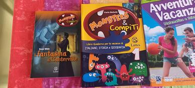 3 libri per le vacanze: monster italiano storia 1