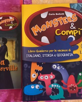 3 libri per le vacanze: monster italiano storia 1