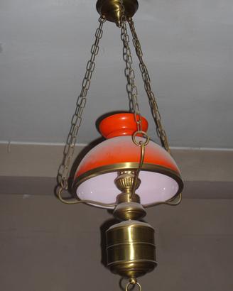 Lampadario a lucerna anni '60