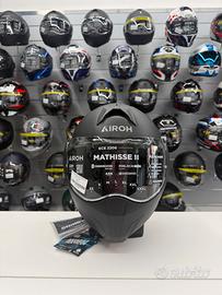 Casco modulare Airoh Mathisse 2 nero opaco