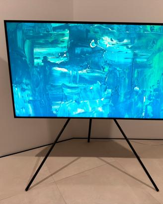 Samsung tv the frame 55 4k + supporto a terra
