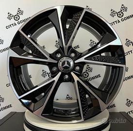 4 CERCHI IN LEGA MERCEDES CLASSE A B C CLA GLA 18