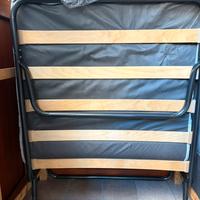 Branda letto da campeggio singolo pieghevole