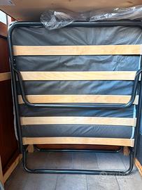 Branda letto da campeggio singolo pieghevole