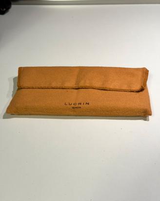 Custodia in pelle con linguetta