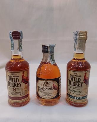 Mignon Serie Wild Turkey 8y Rye Rare Breed 5cl