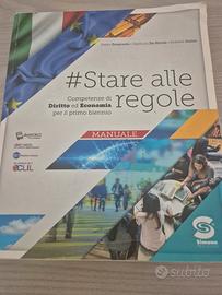 libro diritto scuola superiore -stare alle regole-