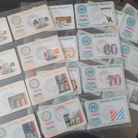 27 tessere filateliche 1°giorno Olanda