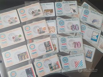 27 tessere filateliche 1°giorno Olanda