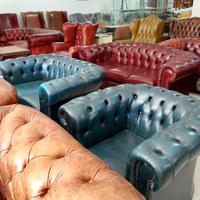 Chester chesterfield inglesi originali in pelle 