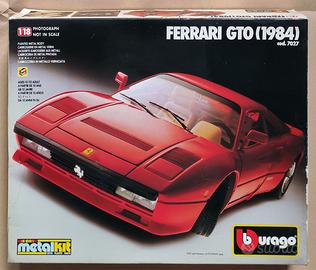 Ferrari GTO 1984 Bburago 1:18 Metal Kit