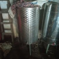 Serbatorio acciaio inox 200 litri