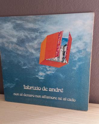 vinile Fabrizio De Andre stampa 1971