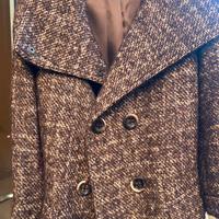 Cappotto donna tabacco bronze