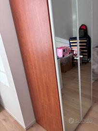 Armadio a 2 Ante a specchio