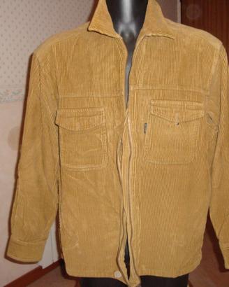 Camicia giubbotto zip AVIREX in velluto MAI USATA
