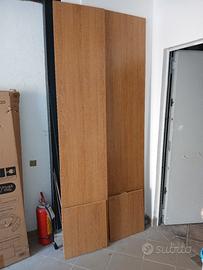 struttura armadio angolare ikea PAX  betulla 