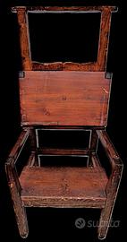 VECCHIA SEDIA INGINOCCHIATOIO