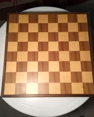 SCACCHIERA IN LEGNO MARCA - DAL NEGRO -