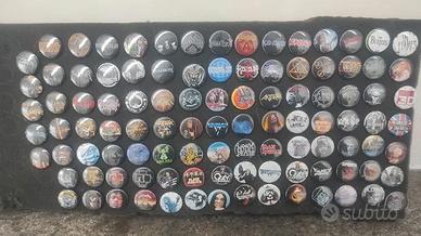 Lotto Spillette Pins Rock & Metal