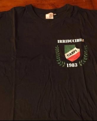 T shirt ultras Irriducibili 1983 Carpi tg.L nera