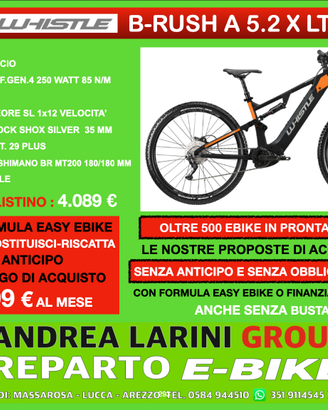 Ebike Whistle B-Rush A 5.2
