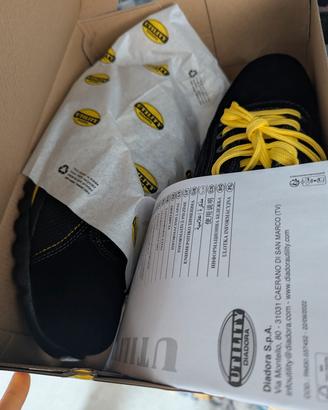scarpe antinfortunistiche Utility Diadora nuove 43