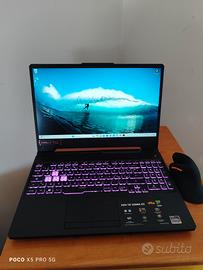ASUS TUF Gaming A15 RTX 3050 16GB 144Hz + Mouse e 