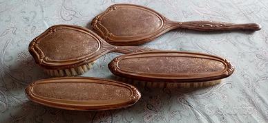 Set Toilette Vintage in Argento 800